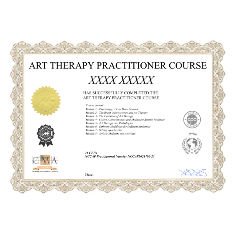 Coupon: Official Certificate Art Therapy - PrimoLearn