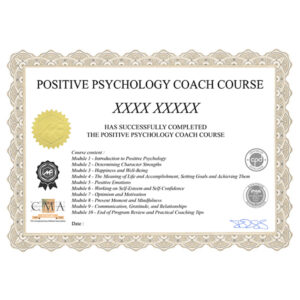 Positive Psychology Certificate